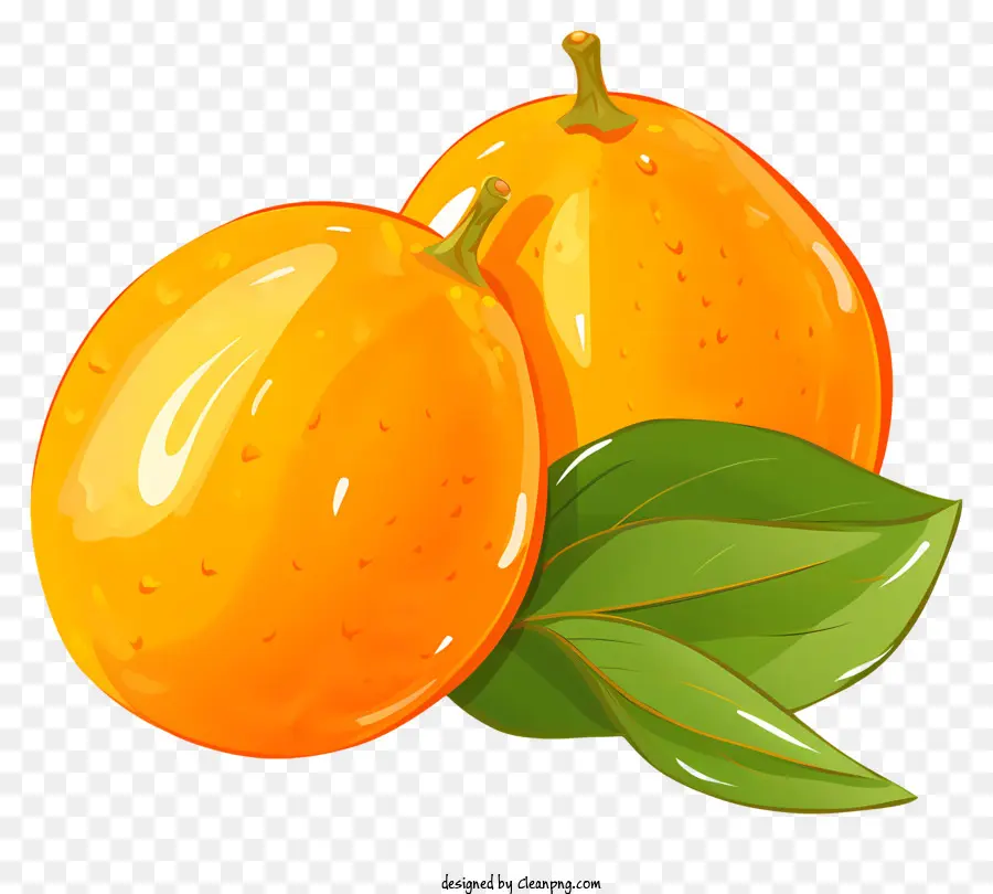 Frutas De Color Naranja，Naranjas Maduras PNG