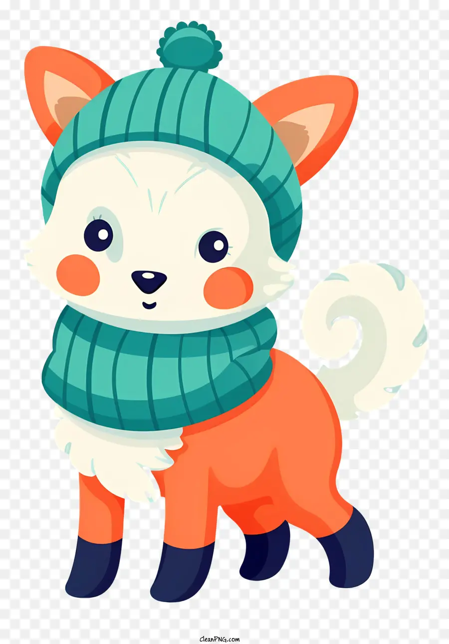 Cute Dibujos Animados De Animales，Bufanda PNG