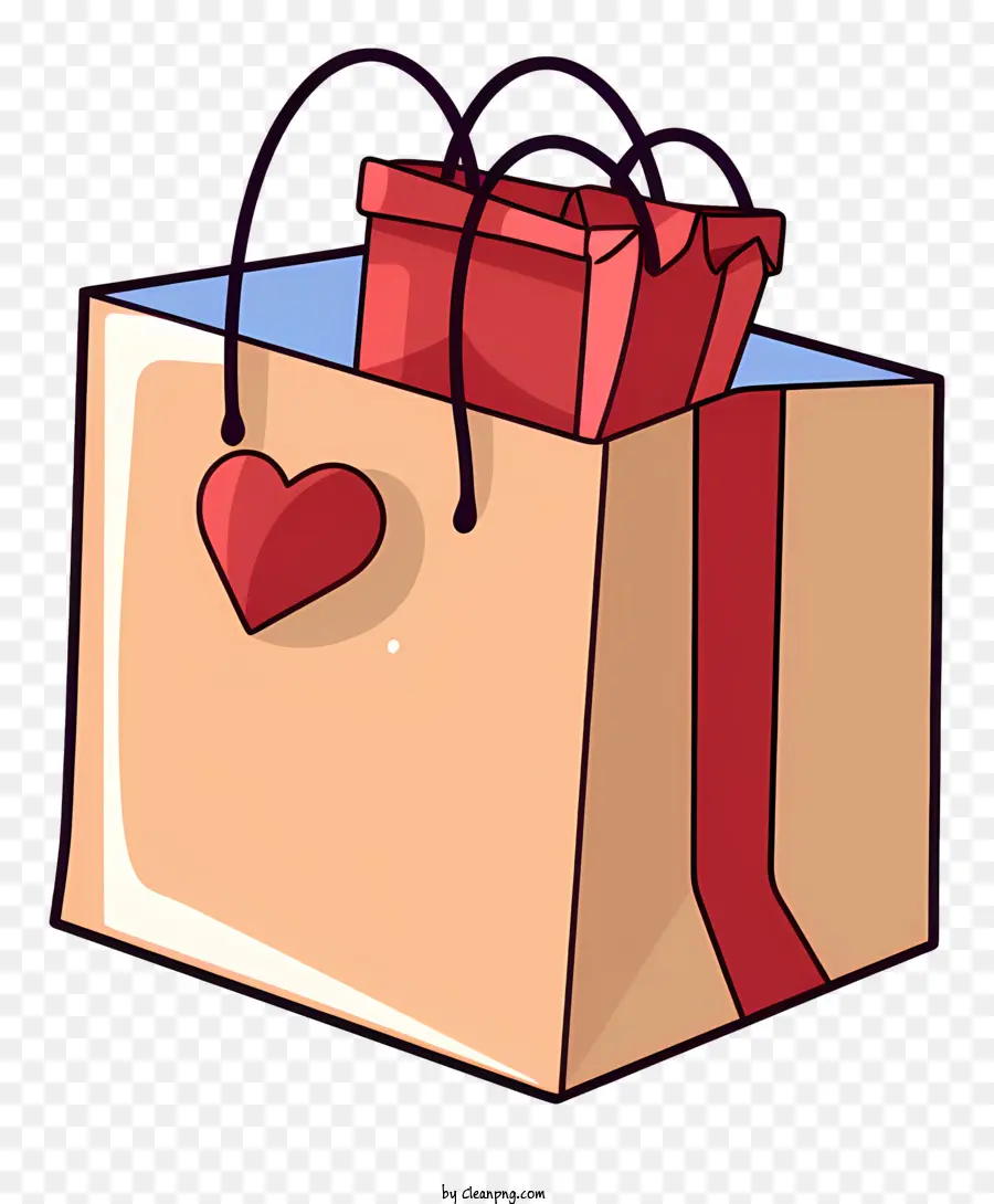 Bolsa De Compras，Arco Rojo PNG