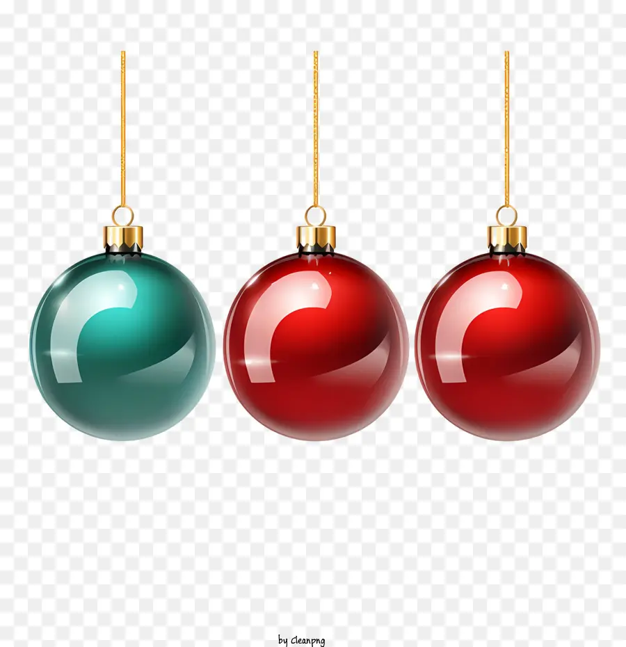 Bola De Navidad，Rojo PNG