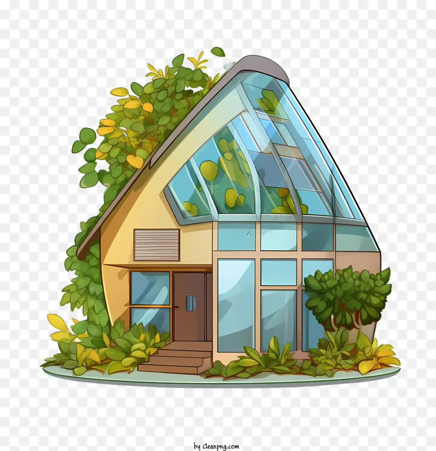 Eco Casa，De Efecto Invernadero PNG