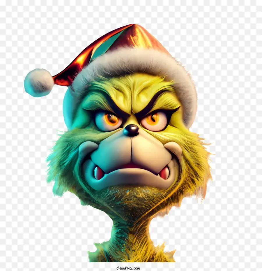 Grinch Navideño，Grinch PNG