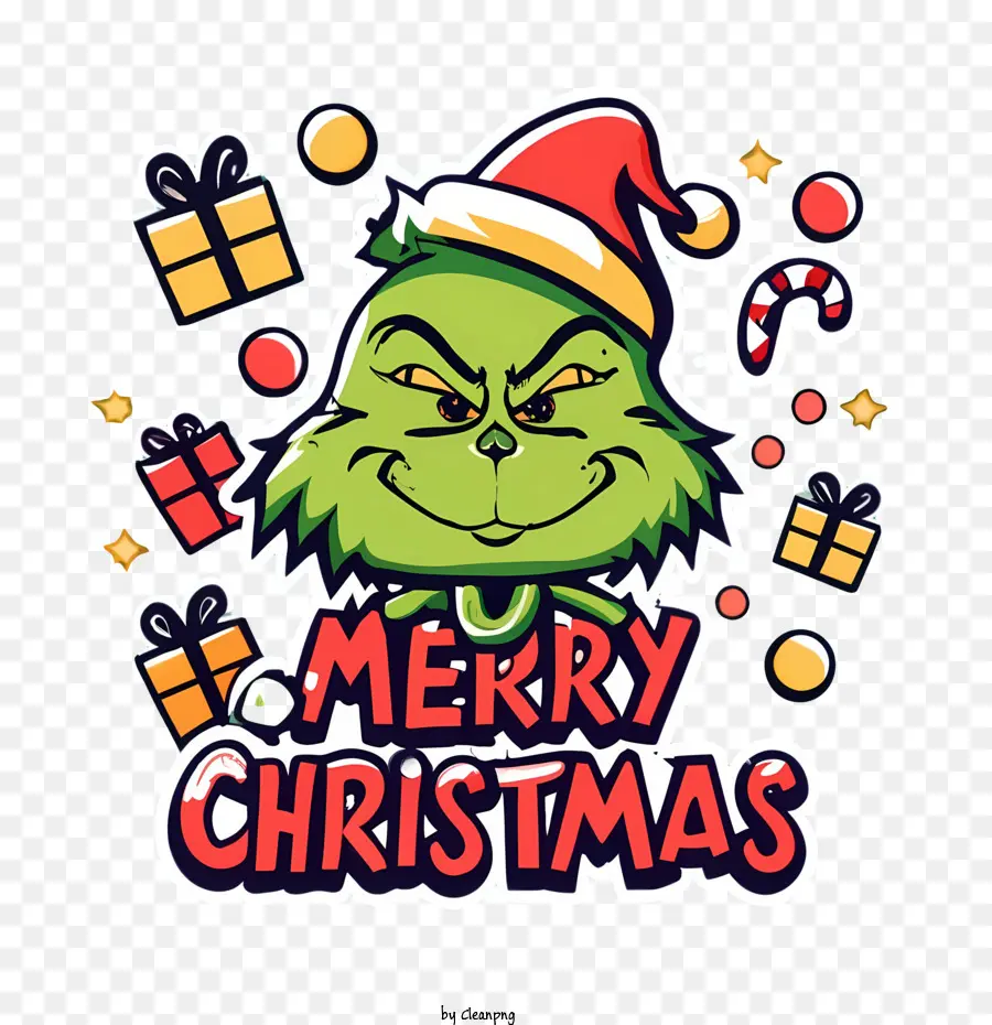 Grinch De Navidad，Feliz Navidad PNG