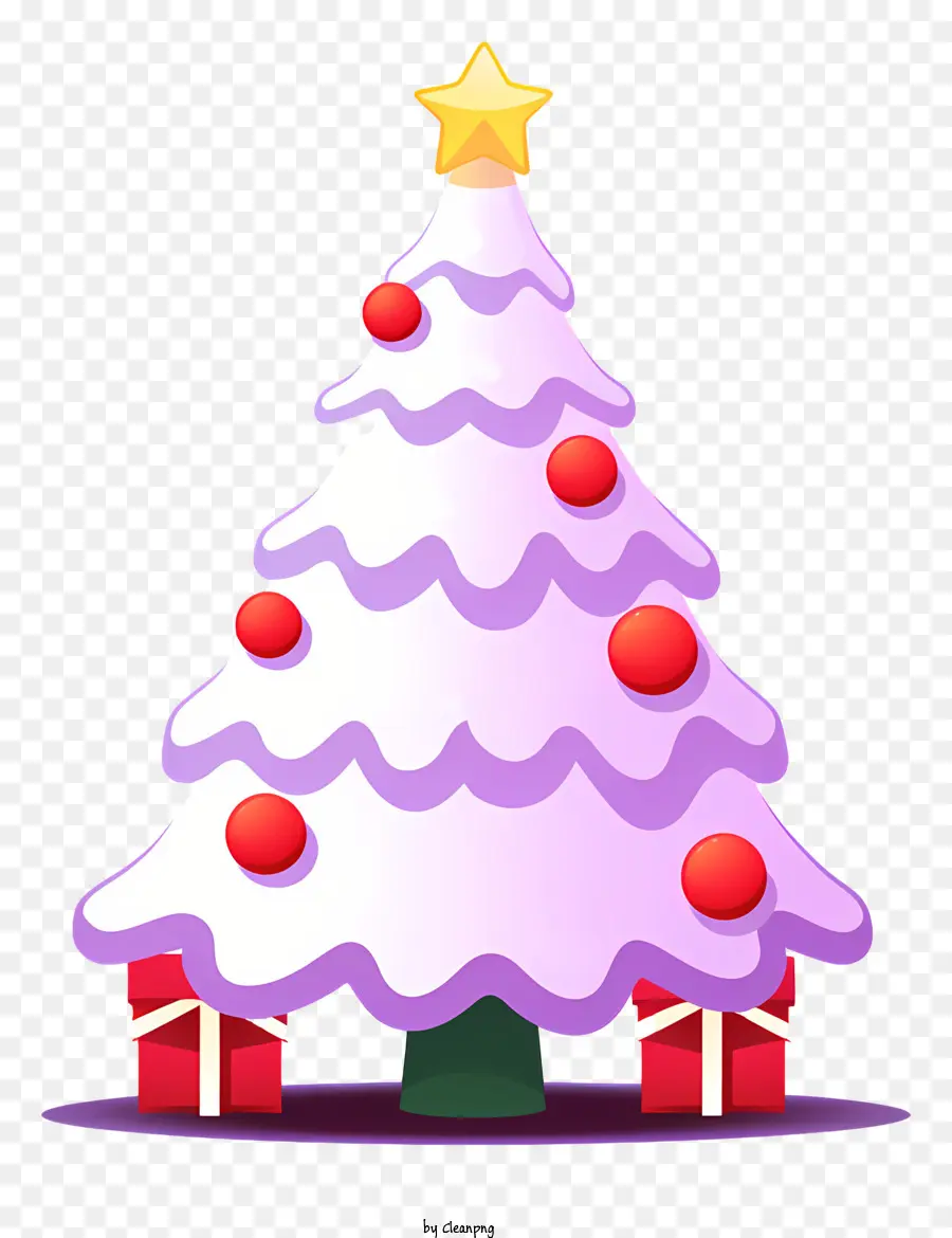 árbol De Navidad，Imagen De Dibujos Animados PNG