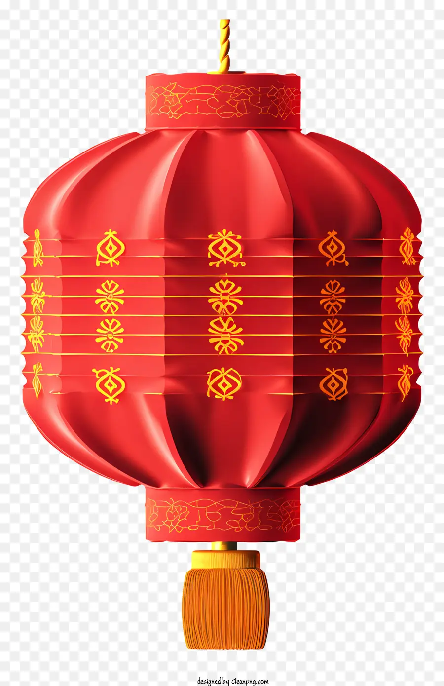 Chino Linterna Roja，Decoraciones De Oro PNG