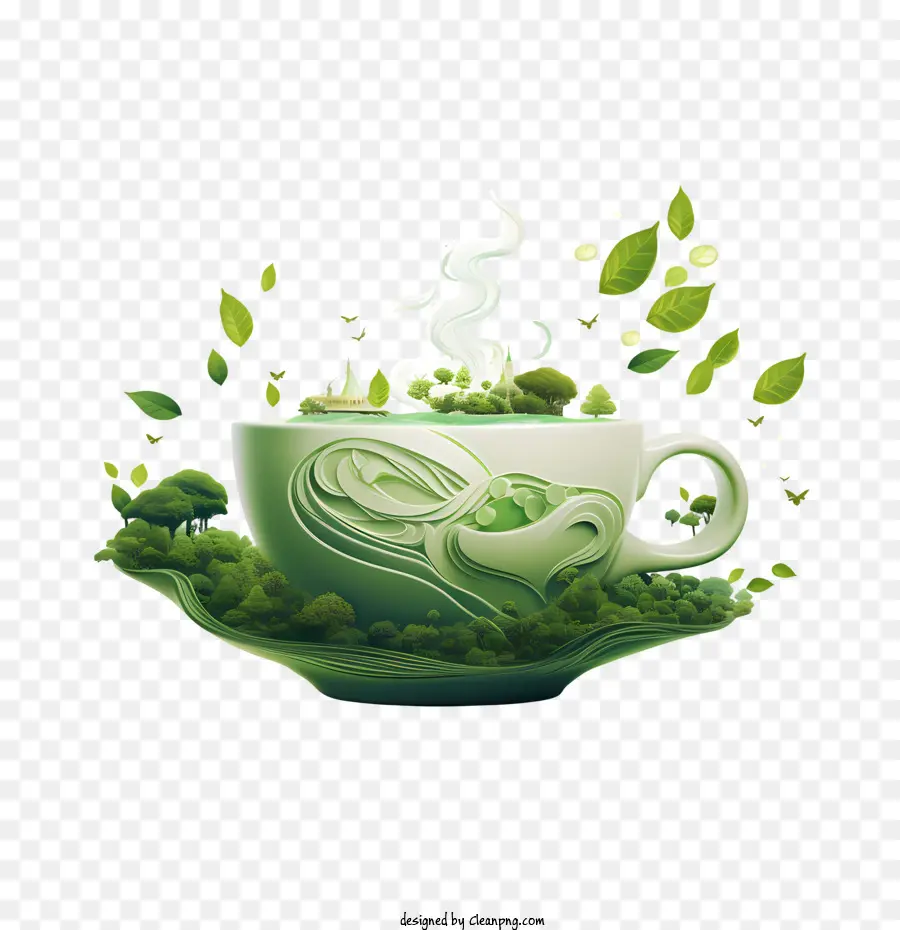 Día Internacional Del Té，Taza De Te PNG