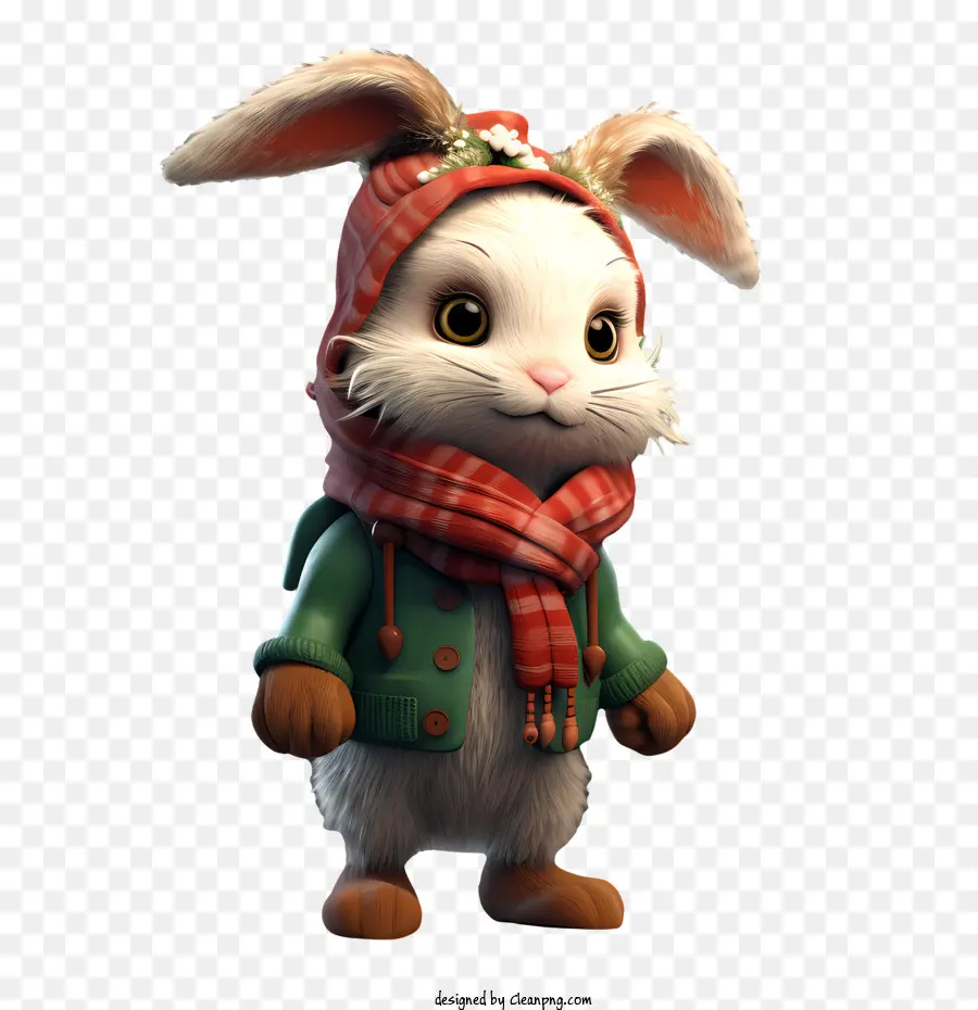 Invierno De Conejo，Conejito PNG