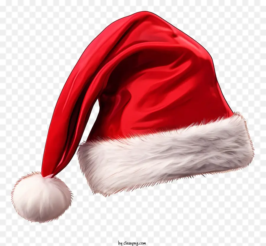 Santa Claus Hat，Sombrero Rojo De Santa PNG