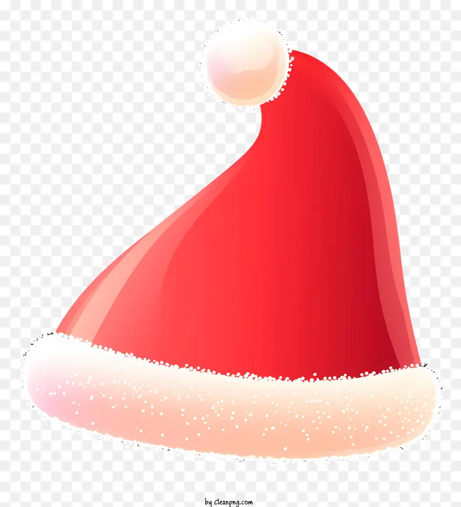 Santa Claus Hat，Sombrero Rojo De Santa PNG