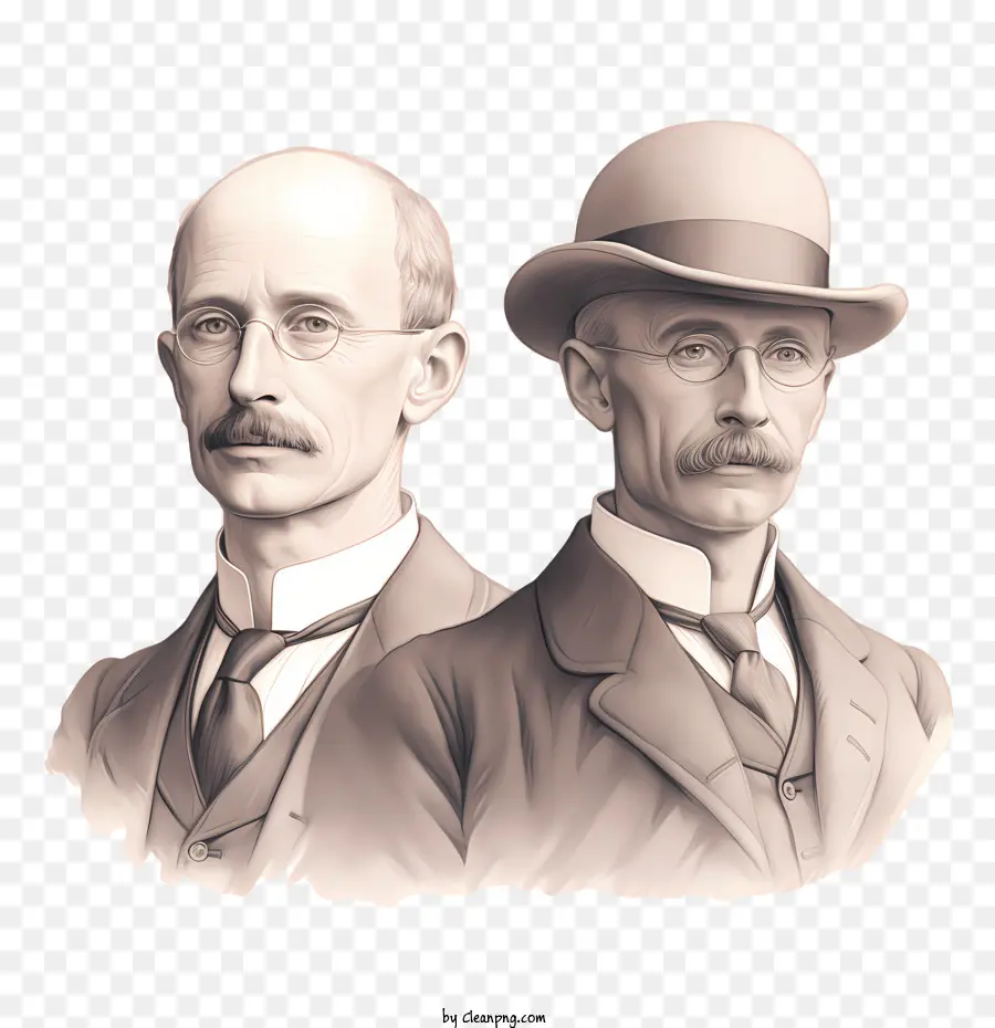 Los Hermanos Wright Día，Retrato PNG