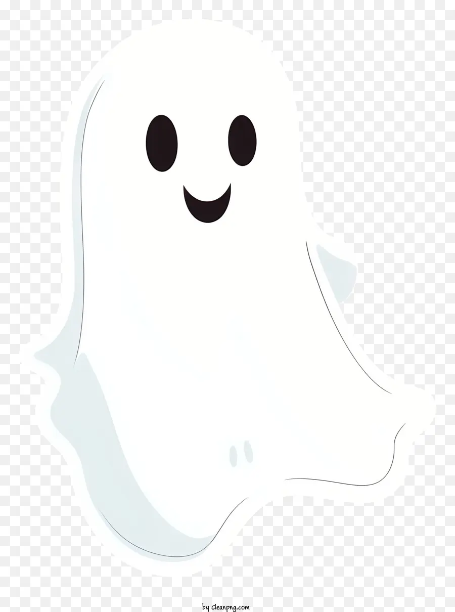 Dibujos Animados De Fantasmas，Blanco Fantasma PNG