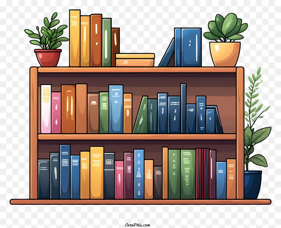 Bookshelf，Libros PNG