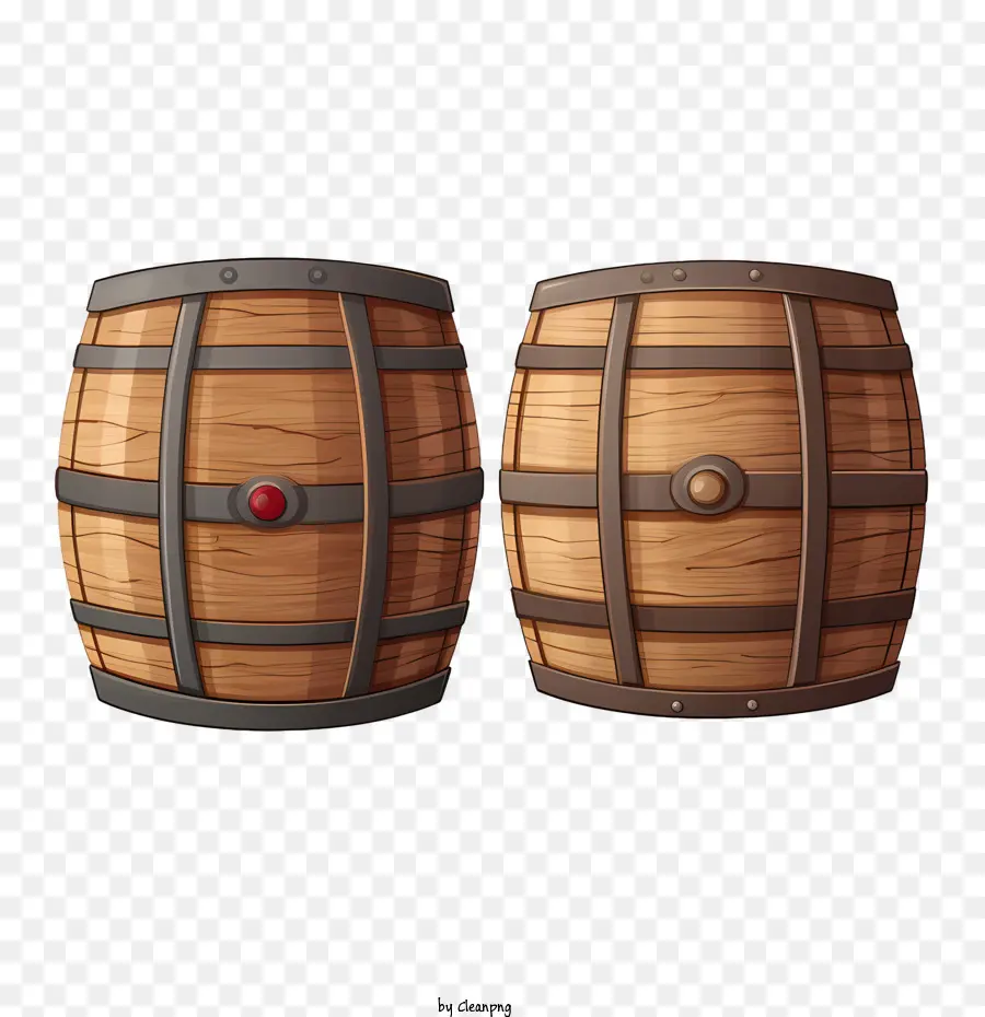 Barril De Cerveza，Barriles De Madera PNG