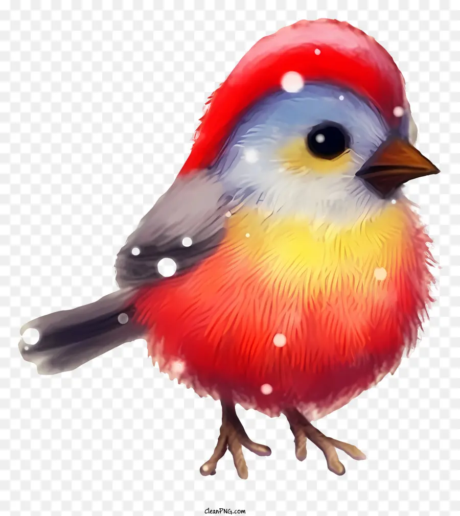 Lindo Pájaro，Plumas De Colores PNG