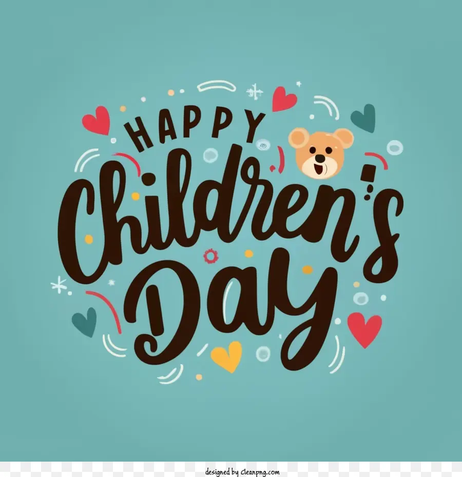 Feliz Día De Los Niños，Letras PNG