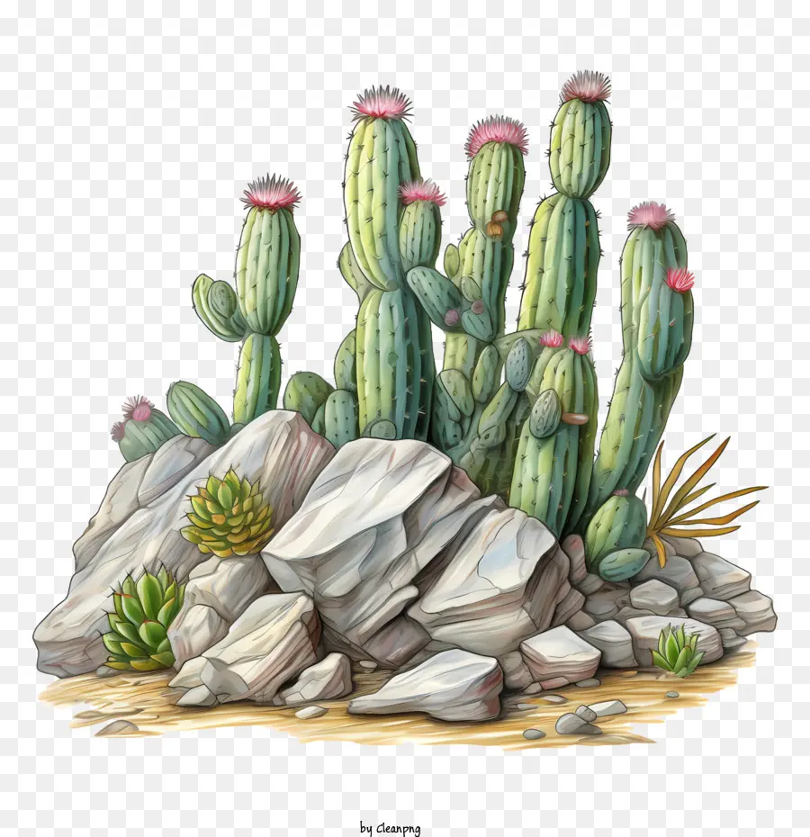 Cactus，Suculento PNG