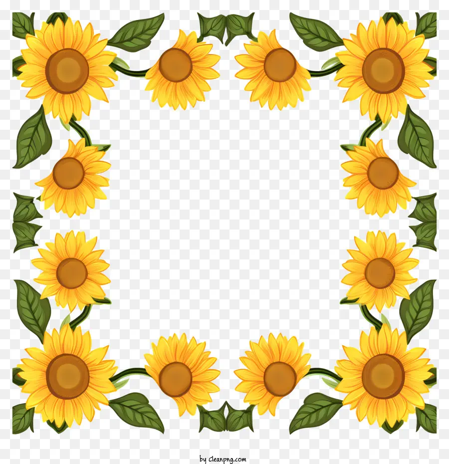 Marco，Los Girasoles PNG