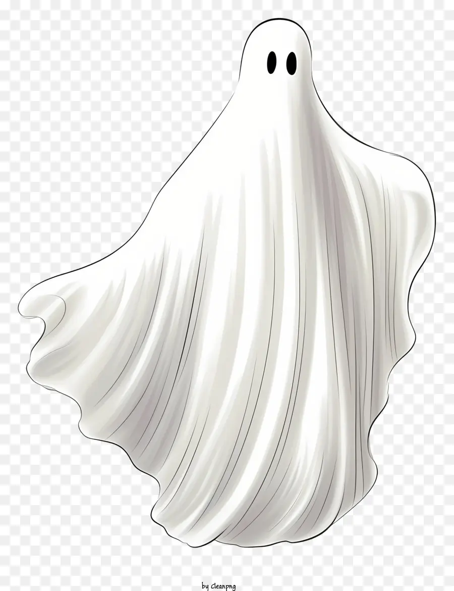 Disfraz De Fantasma，Fantasma Blanco PNG