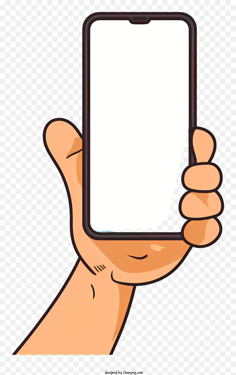 Iphone，Mano Sosteniendo El Iphone PNG