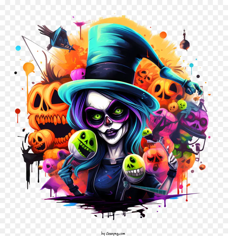 Fiesta De Halloween，Halloween PNG