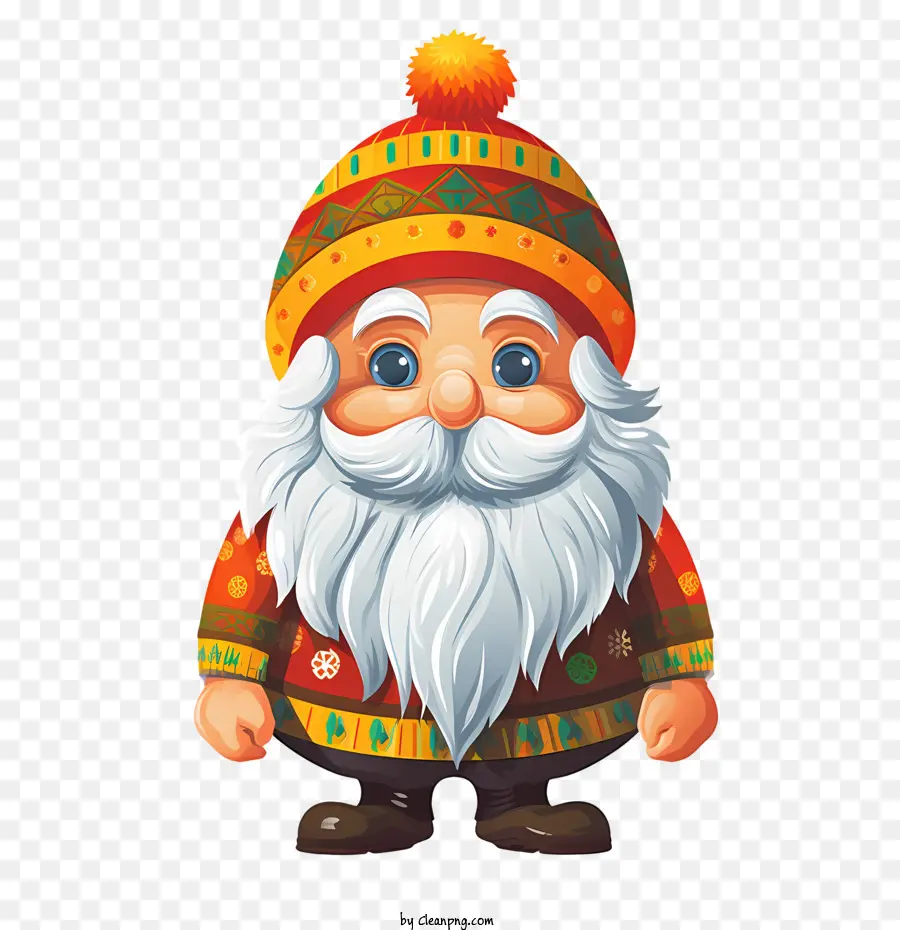 La Navidad De Gnome，Muñeco De Nieve PNG