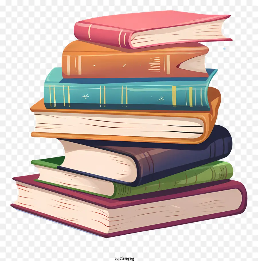 Libros，Pila De Libros PNG