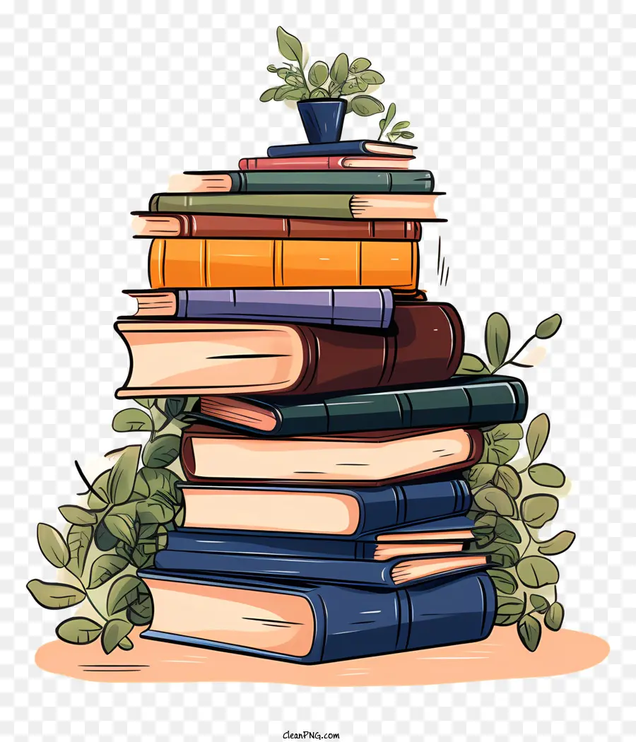 Libros，Hojas PNG