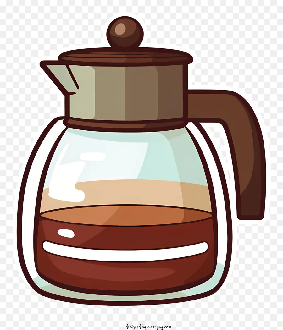 Cafetera De Cristal，Cafetera PNG