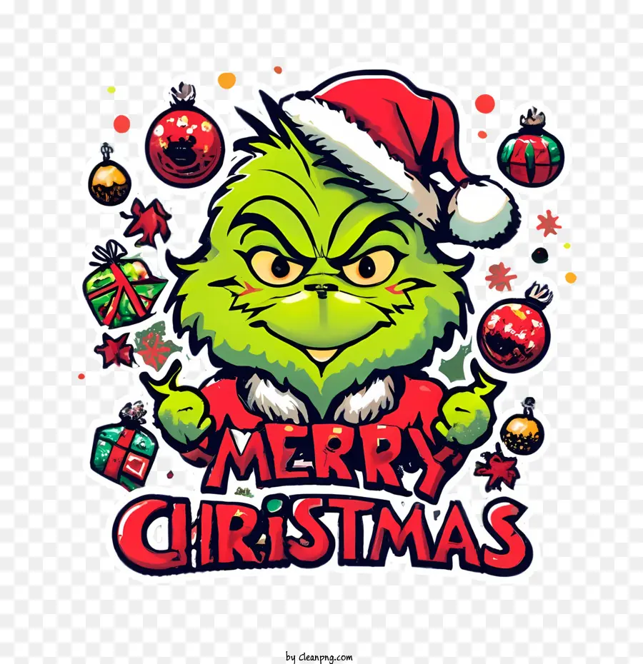 Grinch De Navidad，Feliz Navidad PNG