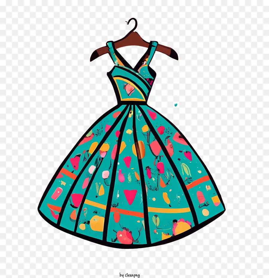 Vestido De Dibujos Animados，Vestido PNG