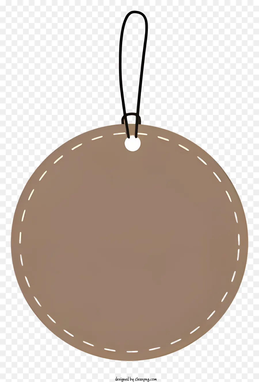 Brown Etiqueta，Etiqueta Circular PNG