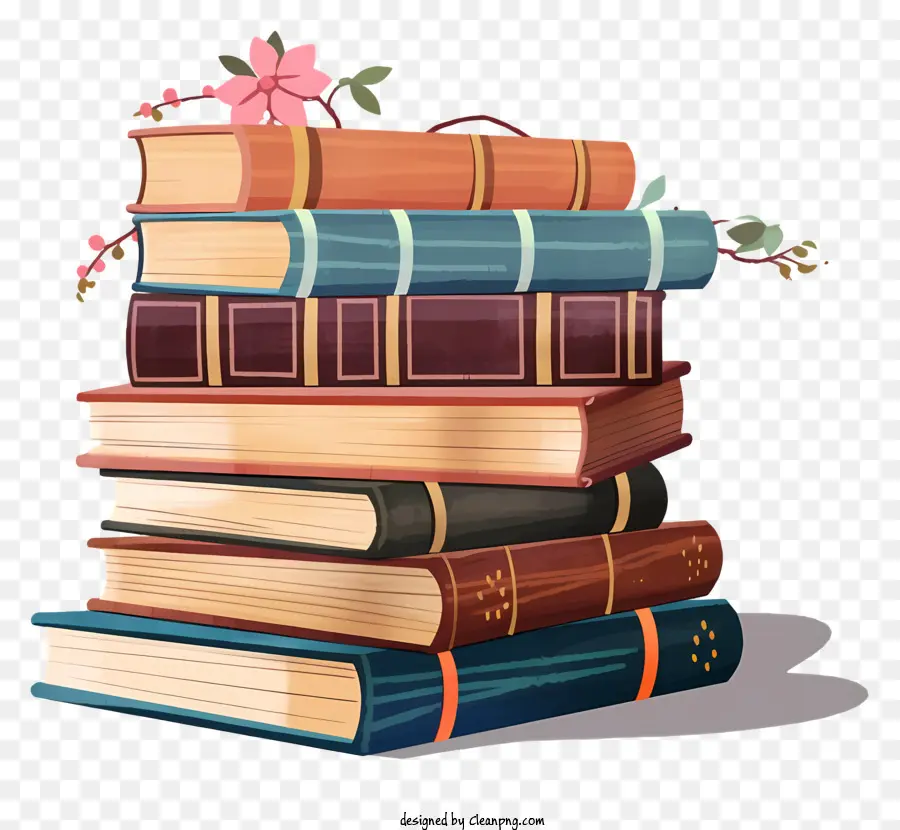 Libros，Pila De Libros PNG