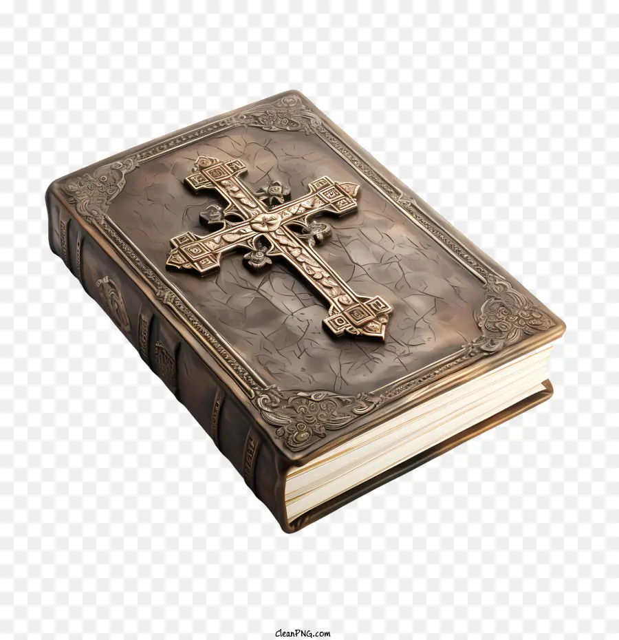 Biblia Con Cruz，De La Cruz PNG