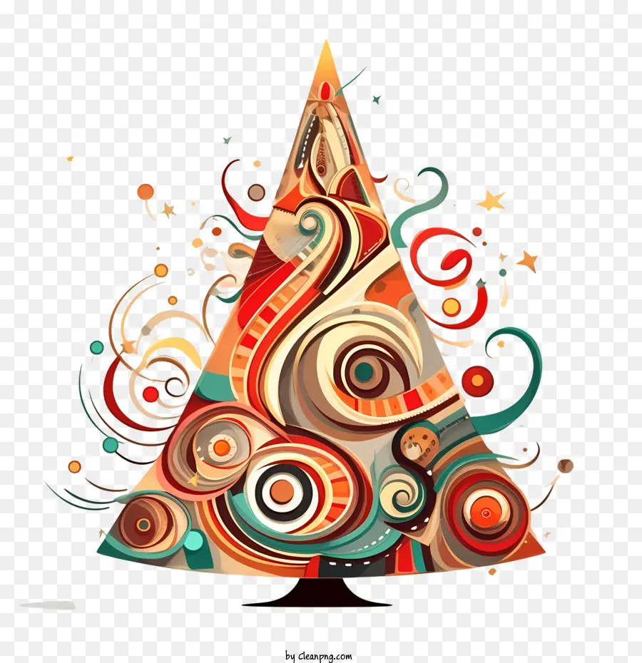 árbol De Navidad，Abstracto PNG