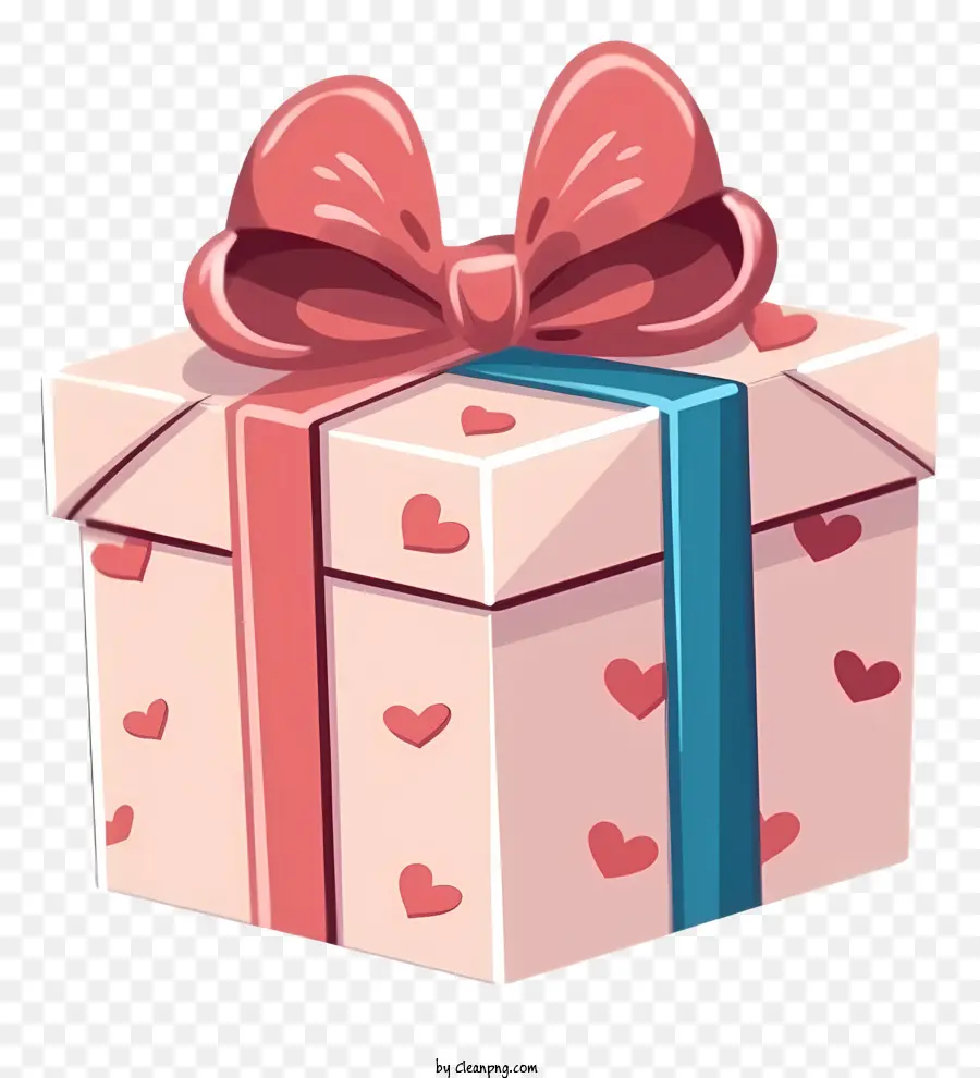 Caja De Regalo，La Cinta Azul PNG