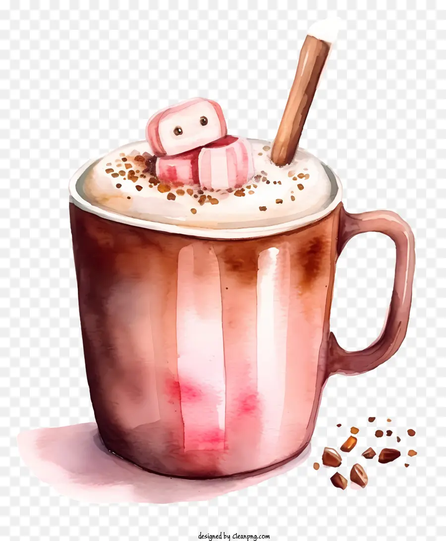 Chocolate Caliente，Taza PNG