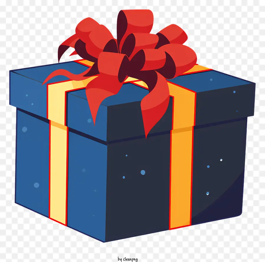 Caja De Regalo，Arco Rojo PNG