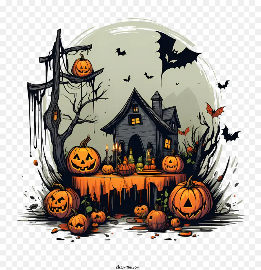 Fiesta De Halloween，Halloween PNG