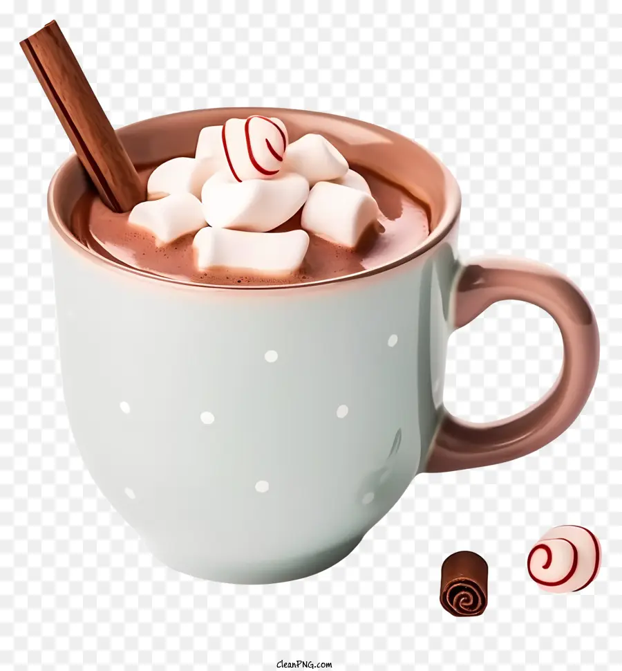 Chocolate Caliente，Crema Batida PNG