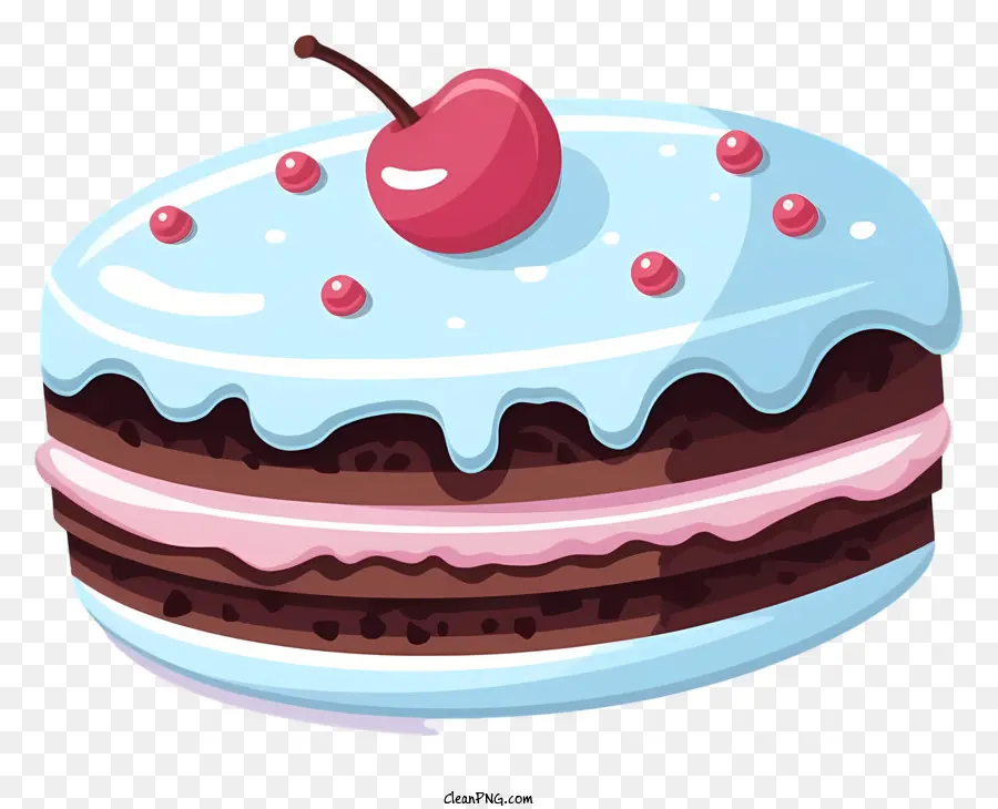 Pastel De Chocolate，Glaseado PNG