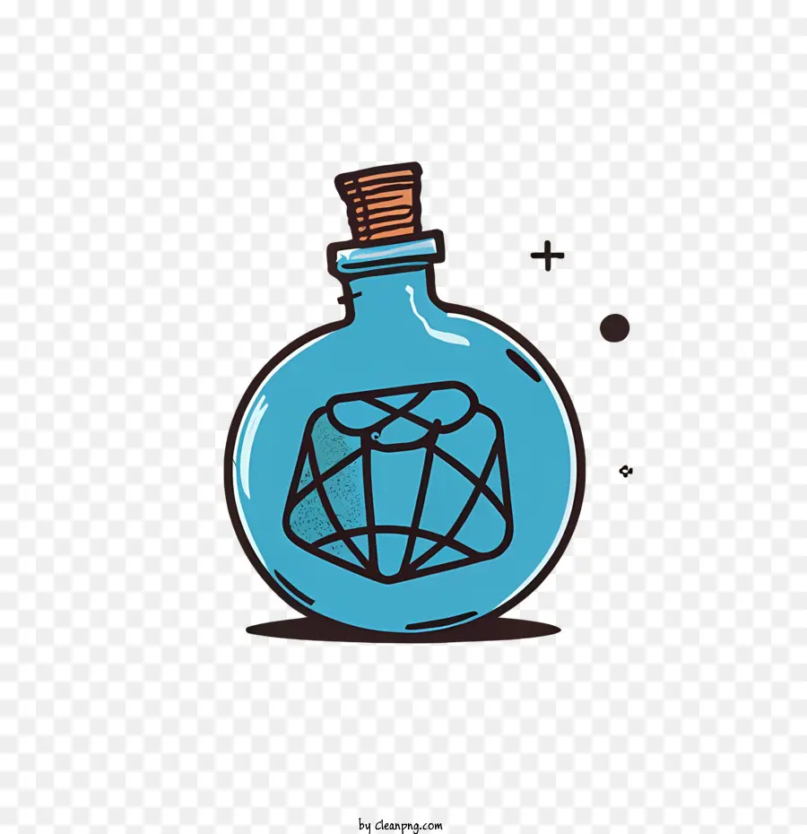 Botella De Maná，La Magia PNG