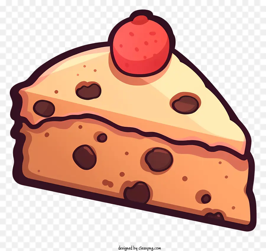 Pastel De Chocolate，Pastel Con Cereza PNG