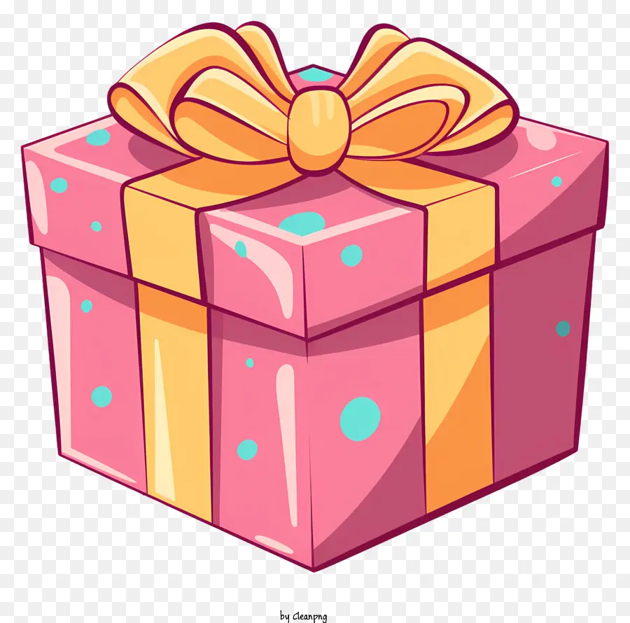 Caja De Regalo，Caja De Regalo Rosa PNG