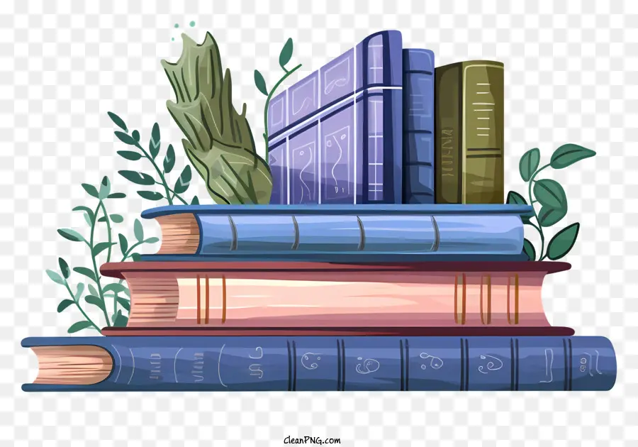 Libro De La Pila，Coloridos Libros PNG