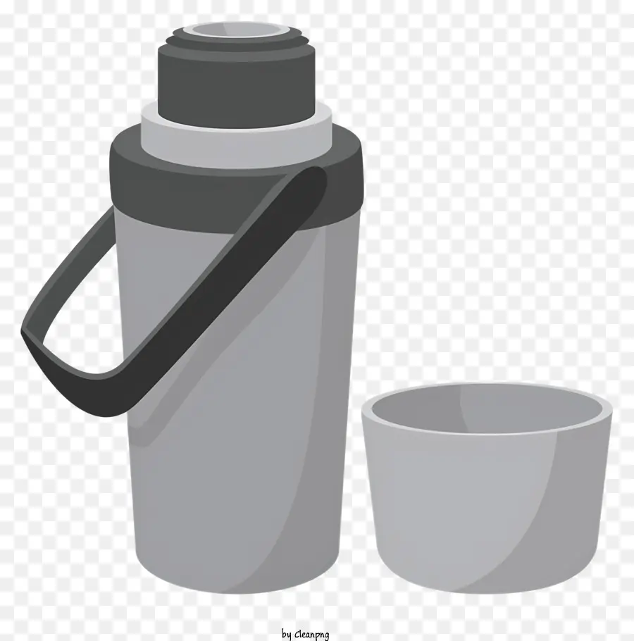 Botella De Agua De Plástico，Botella De Agua Con Tapa PNG