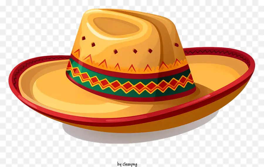 Sombrero，Borde PNG