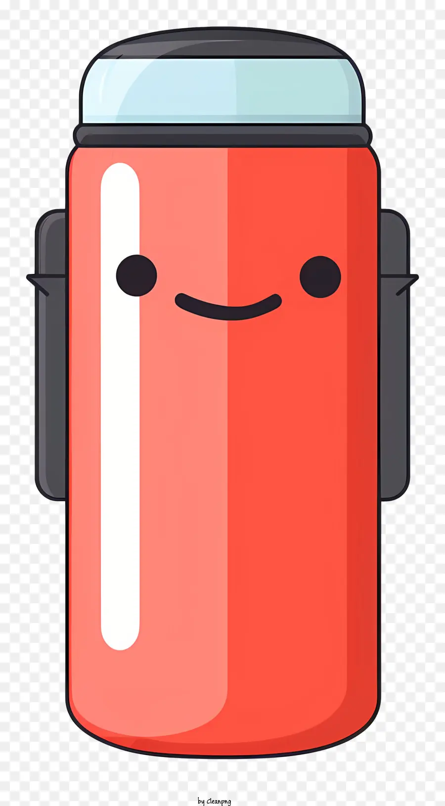 Contenedor De Bocadillos Para Niños，Contenedor Cilíndrico Rojo PNG