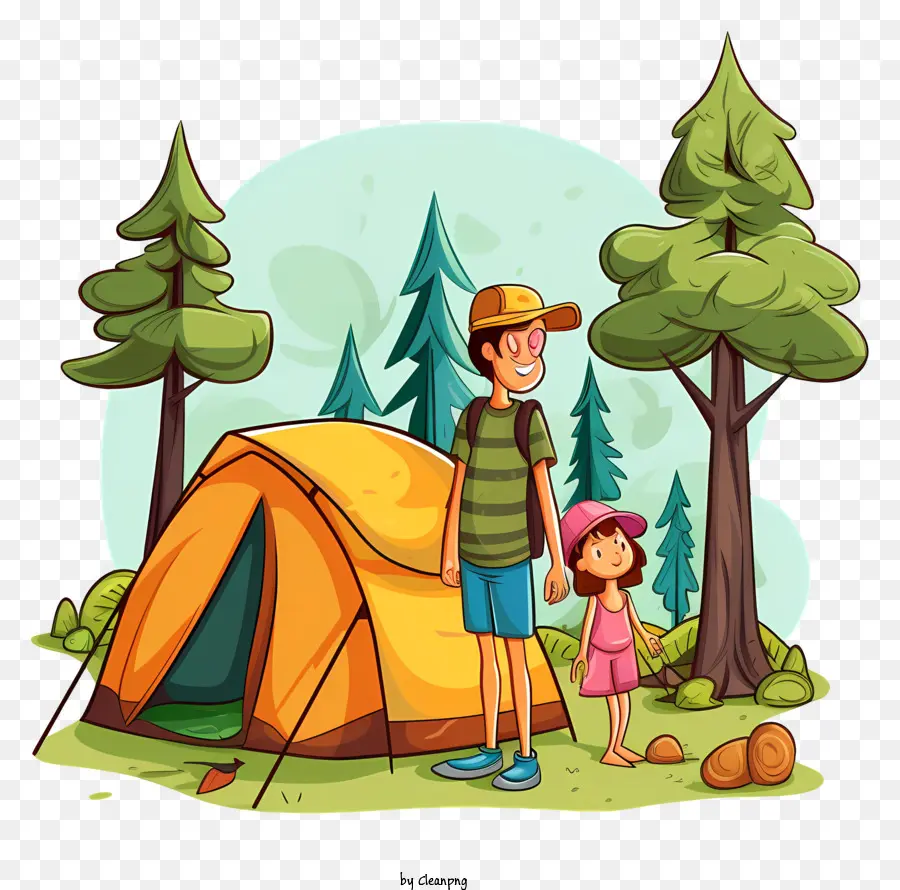 Camping，Aventura Al Aire Libre PNG