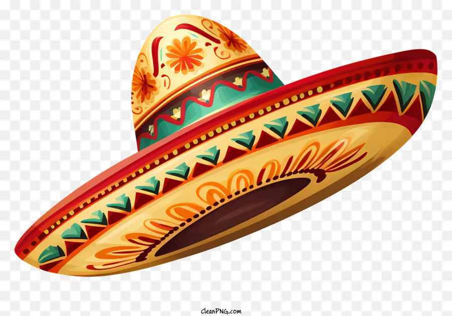 Sombrero Mexicano，Sombrero Mexicano Tradicional PNG