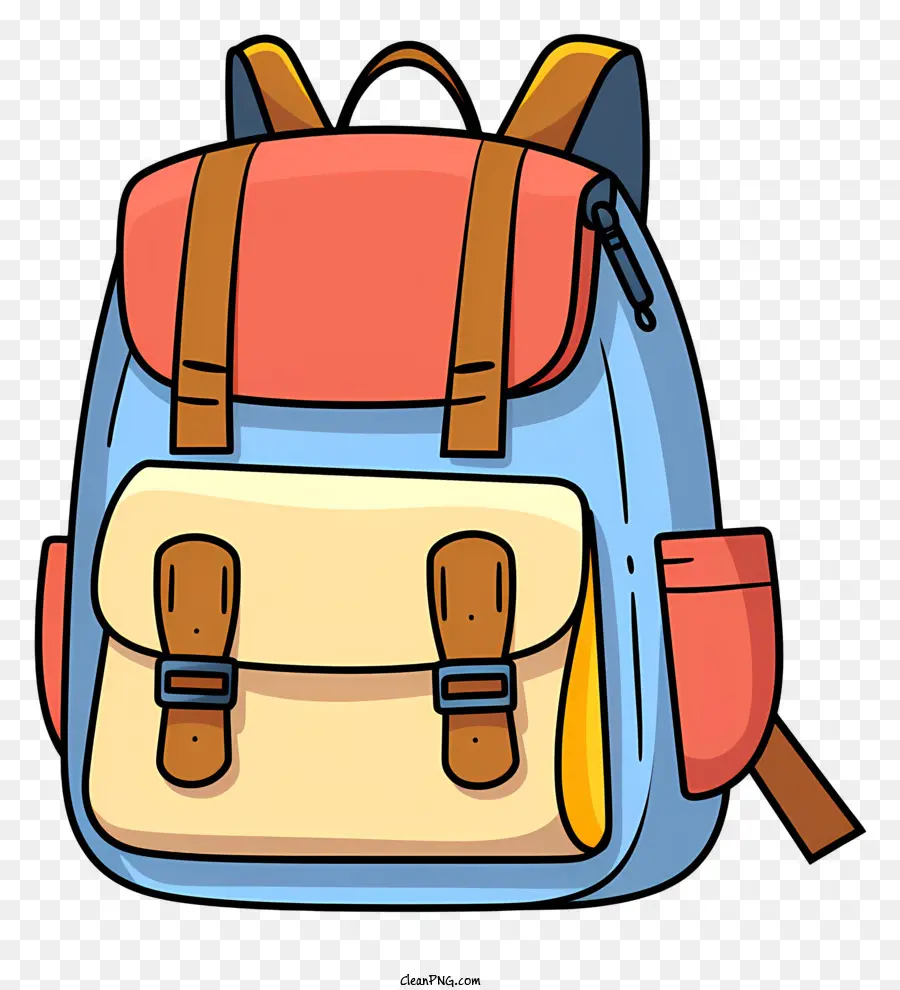 Mochila，Bolsillo Exterior PNG